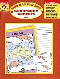 [Evan-Moor] Geography Centers 4-5 : Teachers Rescource (Paperback)