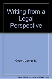 Writing from a Legal Perspective (Hardcover)