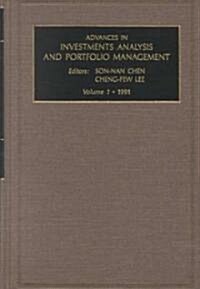 Advances in Investment Analysis and Portfolio Management (Hardcover)