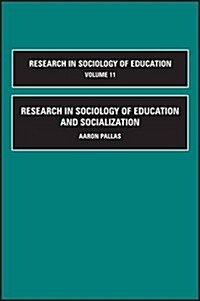 Research in Sociology of Education and Socialization (Hardcover)