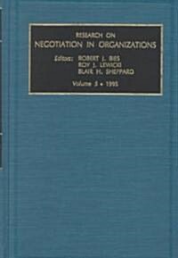 Research on Negotiation in Organizations (Hardcover)