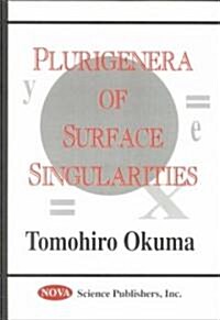 Plurigenera of Surface Singularities (Hardcover)