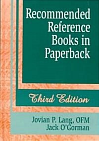 Recommended Reference Books in Paperback (Hardcover, 3)