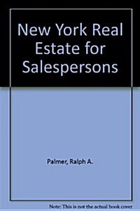 New York Real Estate for Salespersons (Paperback)