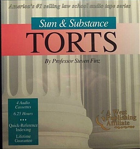 Torts (The Outstanding Professor Audio Tape Series) (Audio Cassette)