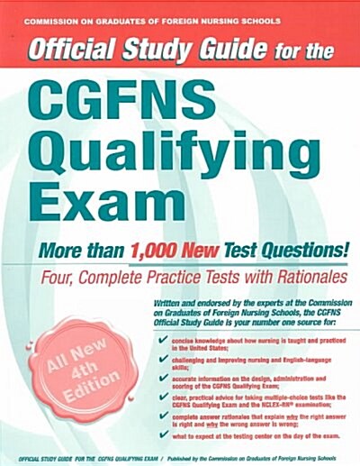 Official Study Guide for the Cgfns Qualifying Exam (Paperback, Compact Disc, 5th)