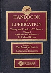 CRC Handbook of Lubrication (Hardcover)