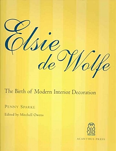 Elsie De Wolfe (Hardcover)