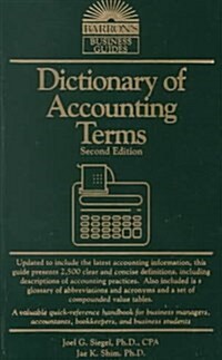 Dictionary of Accounting Terms (Paperback)