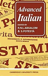 Advanced Italian (Paperback)
