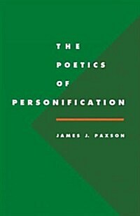 The Poetics of Personification (Hardcover)