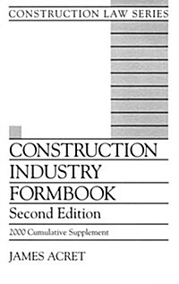 Construction Industry Formbook/Includes Supplement (Hardcover, 2nd, Subsequent)