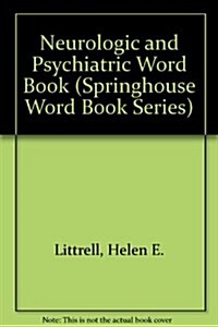 Neurologic and Psychiatric Word Book (Paperback)
