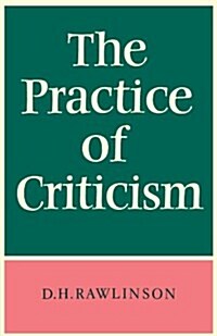 The Practice of Criticism (Paperback)