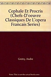 Cephale Et Procris (Paperback)