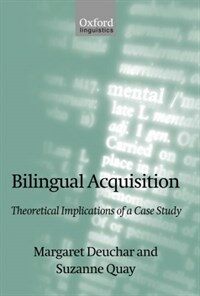 Bilingual acquisition : theoretical implications of a case study