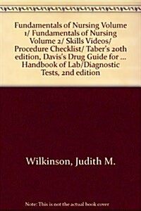 Fundamentals of Nursing Volume 1/ Fundamentals of Nursing Volume 2/ Skills Videos/ Procedure Checklist/ Tabers 20th edition, Daviss Drug Guide for N (Hardcover, PCK, SLP, HA)