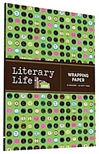 Literary Life Wrapping Paper: 12 Sheets + 24 Gift Tags! (Other)