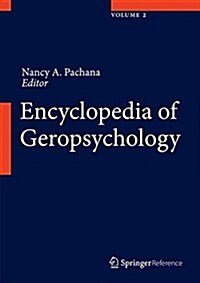 Encyclopedia of Geropsychology (Hardcover)