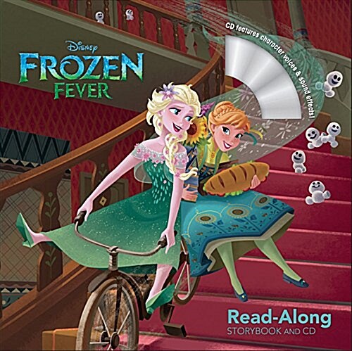 [중고] Frozen Fever Read-Along Storybook (Paperback + CD, 미국판)