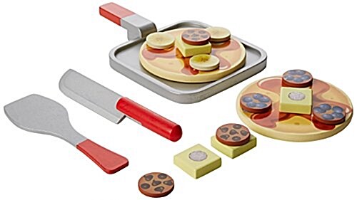 Wooden Flip & Serve Pancake Set (Unbound)