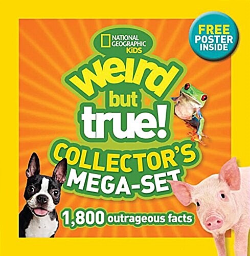 Weird But True! Collectors Megaset: 1,800 Outrageous Facts (Paperback)