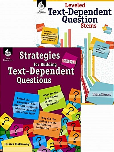 Text-Dependent Questions 2-Book Set (Hardcover)