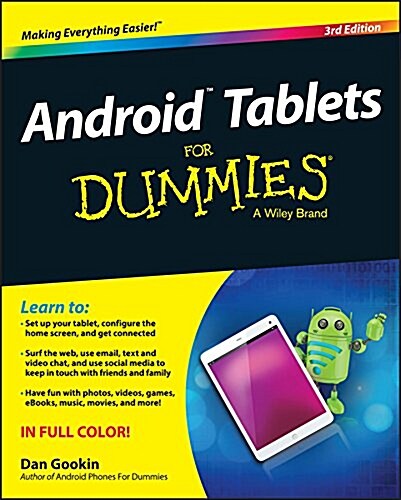 Android Tablets for Dummies (Paperback, 3)