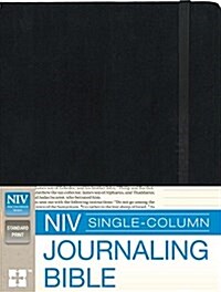 Journal Bible-NIV-Elastic Strap (Hardcover)