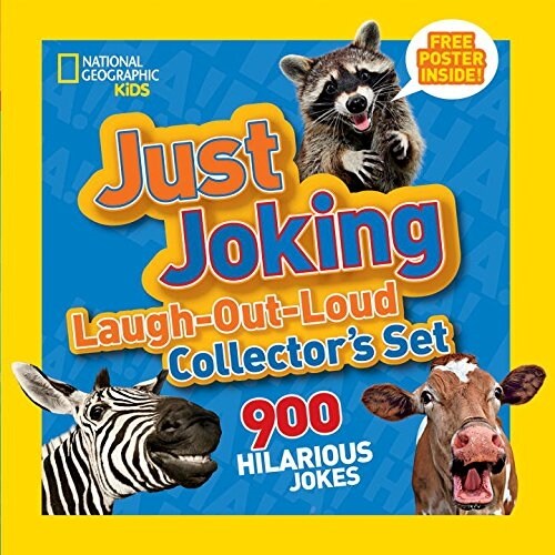 National Geographic Kids Just Joking Laughoutloud Collectors Set: 900 Hilarious Jokes (Paperback)
