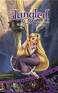 [중고] Disney Tangled Cinestory Comic (Paperback)