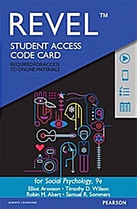 Social Psychology Revel Access Code Card (Pass Code, 9th)