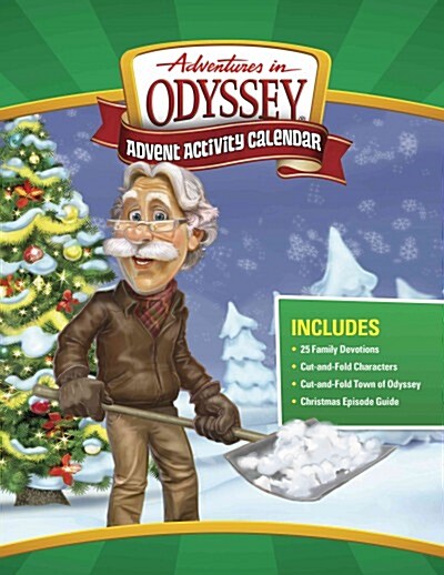 Adventures in Odyssey Advent Activity Calendar: Countdown to Christmas (Paperback)