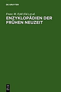 Enzyklop?ien der Fr?en Neuzeit (Hardcover, Reprint 2010)