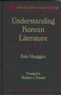 Understanding Korean literature