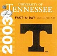University of Tennessee 2003 Collegiate Sports Calendar (Paperback)