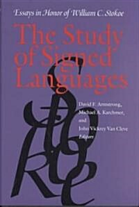 The Study of Signed Languages (Hardcover)
