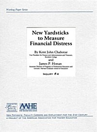 New Yardsticks To Measure Financial Distress (Paperback)