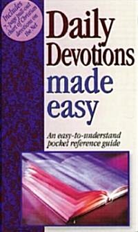 Daily Devotions Made Easy (Paperback)