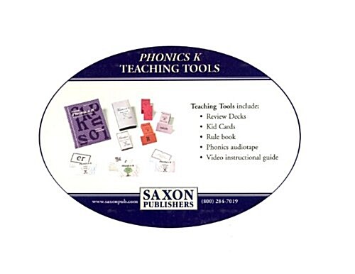 Saxon Phonics K Teaching Tools First Edition (Paperback, Teacher)
