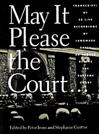 May It Please the Court (Paperback, Cassette)