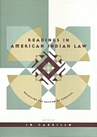 Readings in American Indian Law (Paperback)