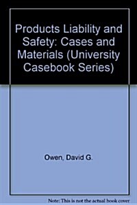 Products Liability and Safety (Hardcover, 3rd)