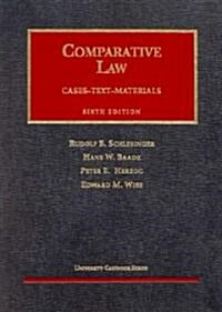 Comparative Law (Hardcover, 6th, Subsequent)
