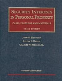 Security Interests in Personal Property (Hardcover, 3rd)