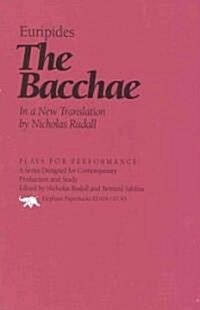 The Bacchae (Paperback)