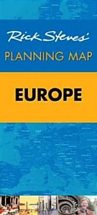 Rick Steves Planning Map Europe (Paperback)