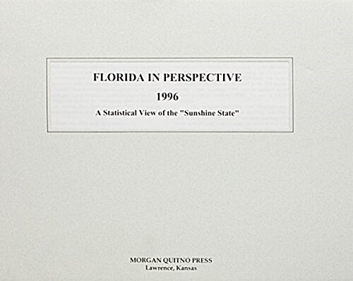Florida in Perspective 1996 (Paperback, Spiral)