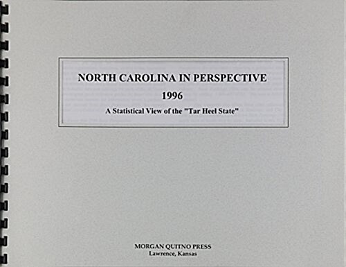 North Carolina in Perspective 1996 (Paperback, Spiral)