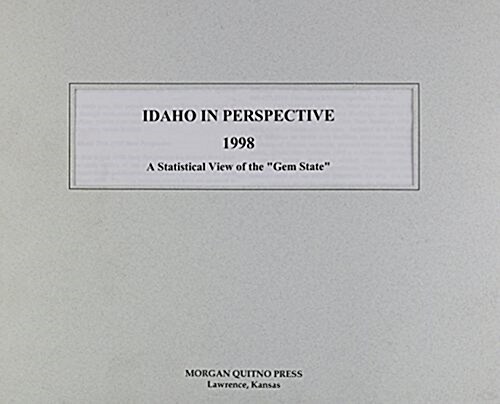 Idaho in Perspective 1998 (Paperback)